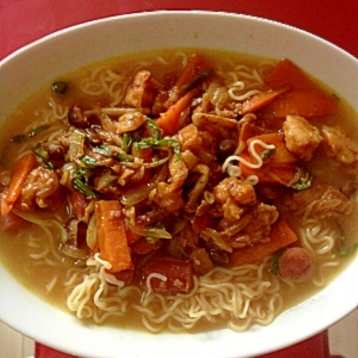 子供大好きカレー風ラーメン